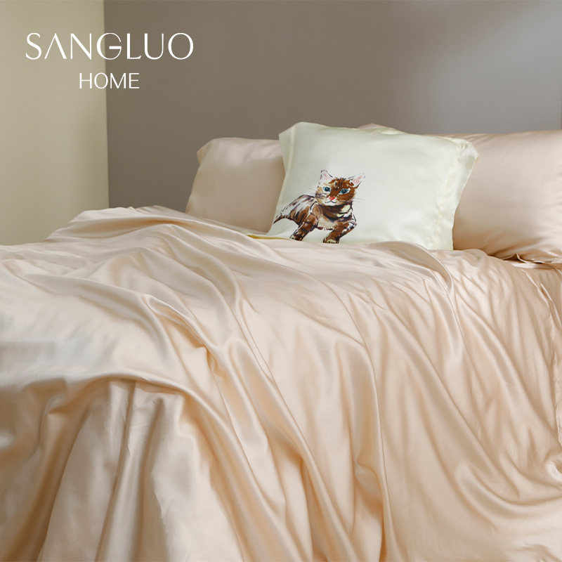SNGLUO桑罗22姆米真丝被单件亲肤零敏空调被罩全桑蚕丝绸床品,床上用品,被套,淘宝优惠券,粉丝福利购,淘宝优惠卷