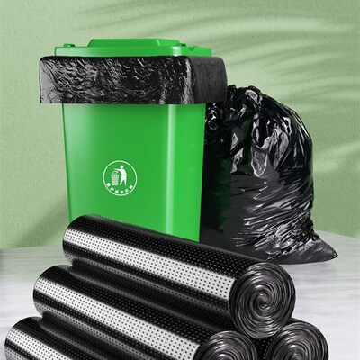 Big trash bag thick Large black plastic bag garbage bags