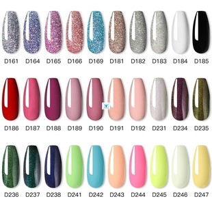 Nail Dipping Powder Gel Of Nails Extension Builder Crystal