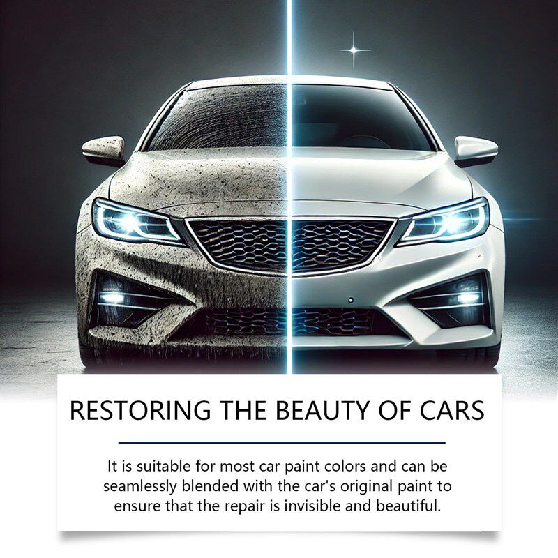 Homonth Car Scratch Care Paste - Stain Removal, Cleaning, Po - 实物图