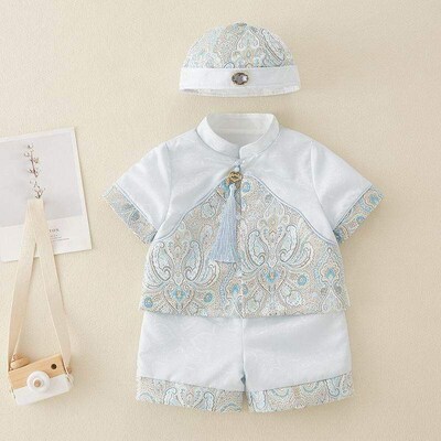 Baby 1-year-old Chinese-style Summer Dress Childrens Summer