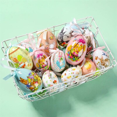 7cm Easter Decoration Egg Bunny Easter Decorations Egg Ornam