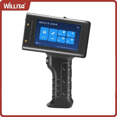 Willita 12.7mm Label Printer Handheld Inkjet Printer QR Bar