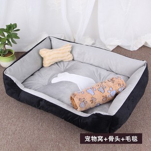 Soft Pet Dog Bed Cushion Large cat Beds For retriever Soft