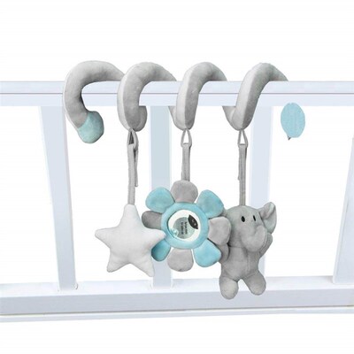 Car Seat Infant Baby Spiral Activity Hanging Toys Stroller B