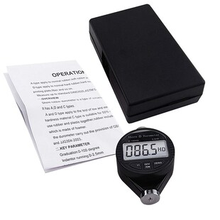 New 0-100HD Shore D Hardness Tester Meter Durometer Scale