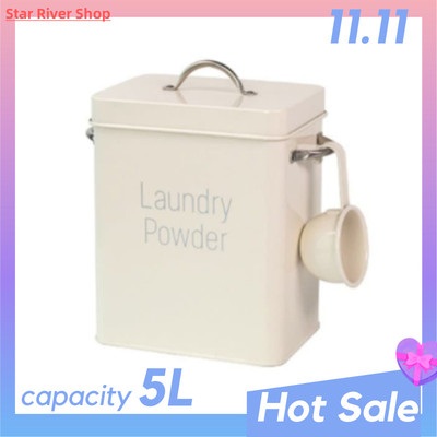 Powder Laundry Powder Boxes Storage Cereal Dispenser Storage