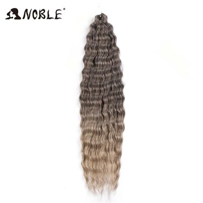 Noble Curl Hair Water Wave Twist Crochet Hair Ombre Blonde 2