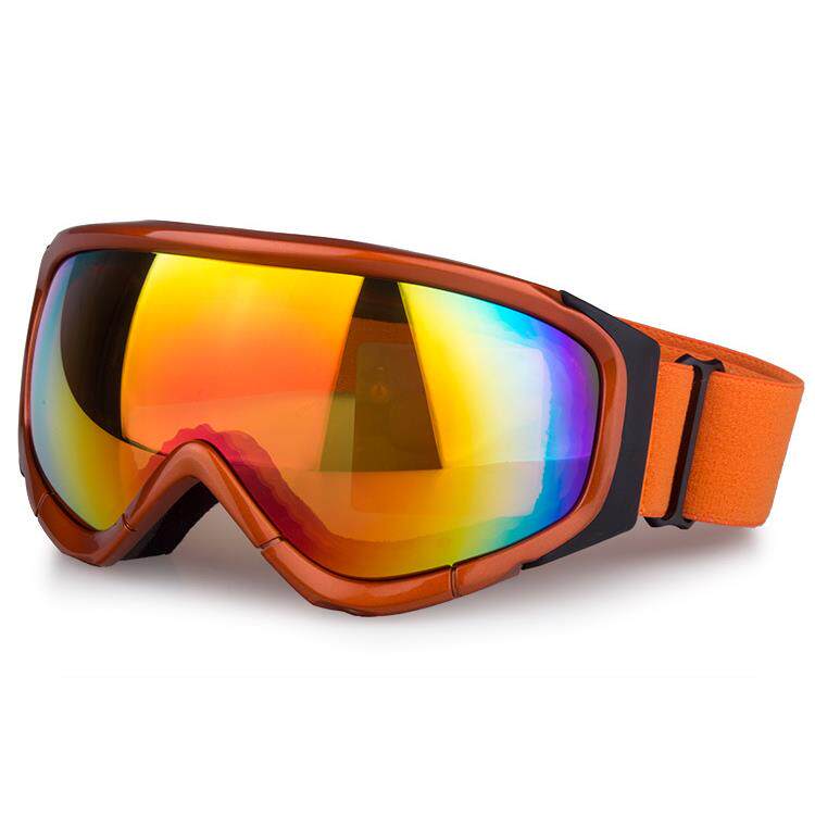 厂家直销热卖时尚滑雪镜 双层PC水银镜片女款畅销登山眼镜