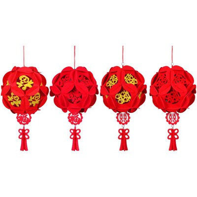 For a festive and traditional touch, consider these small la