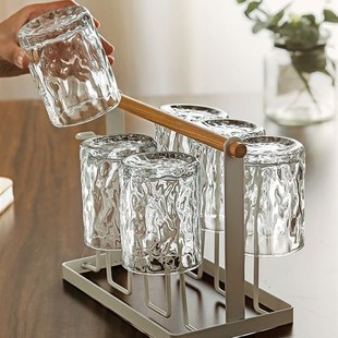 6pcs set Glass cup tea water juice beer milk drinking kettle