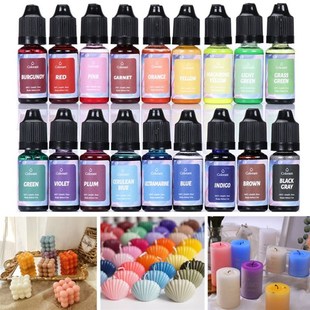 10ml Resin Pigments Candle Soap Dye DIY UV Epoxy Resin Mold