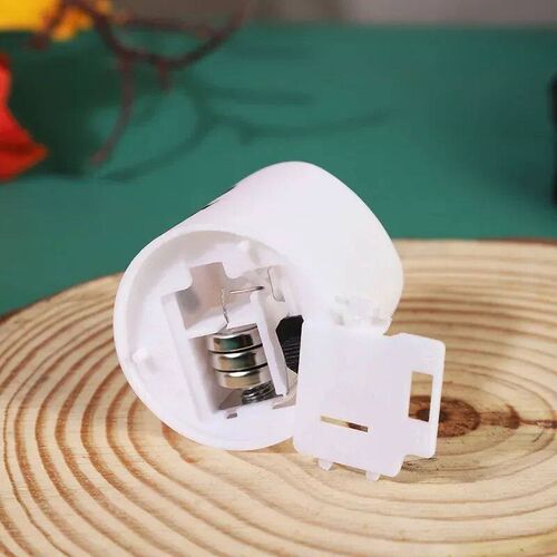 6pcs Halloween Led Ghost Pumpkin Candle Light Glowing Lamp H