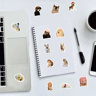 10/50/100pcs Funny Dog ers Cartoon Cute Decals Toy Stationer