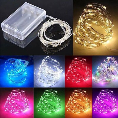 1Pack Fairy Light String Led Copper Wire String Light 1/2/3/