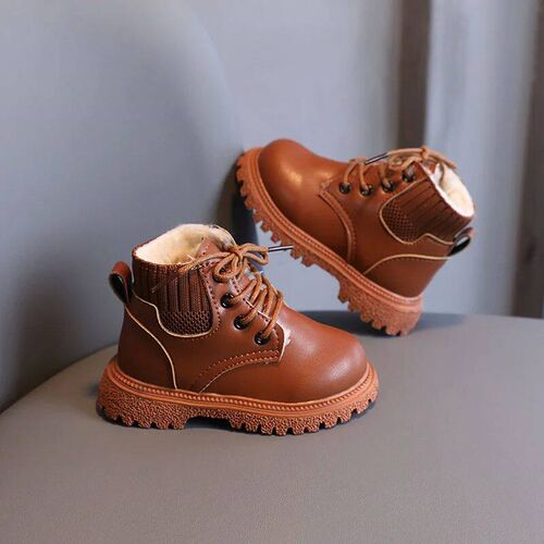 New Autumn Winter Toddlers Kids Tide Boots Warm Thick Cotton