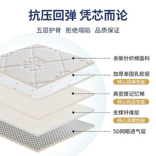 10cm Hotel soft bed mattress床垫 folding mattress topper pad