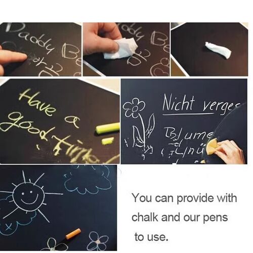 Chalk Blackboard Month Plan Calendar Wall Sticker Home Room