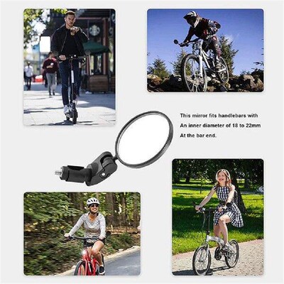 Handlebar Mirror Bicycle Accessories Ebike Mirrors