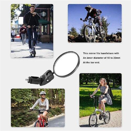 Handlebar Mirror Bicycle Accessories Ebike Mirrors