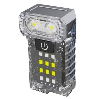 LED Rotatable Mini Keychain Flashlight 1200mAh Pocket