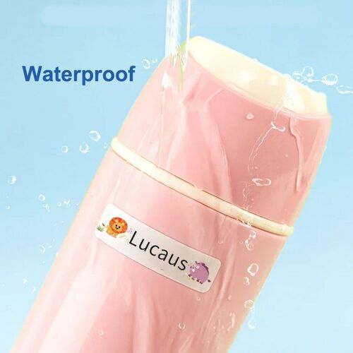 Customize Name Tag Sticker Waterproof Personalized Label for