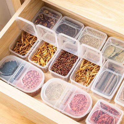 Spice storage box for dried chili, seasoning box, sealed Sic