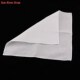 Mens Super White Square Soft手帕 Handkerchiefs 10pcs