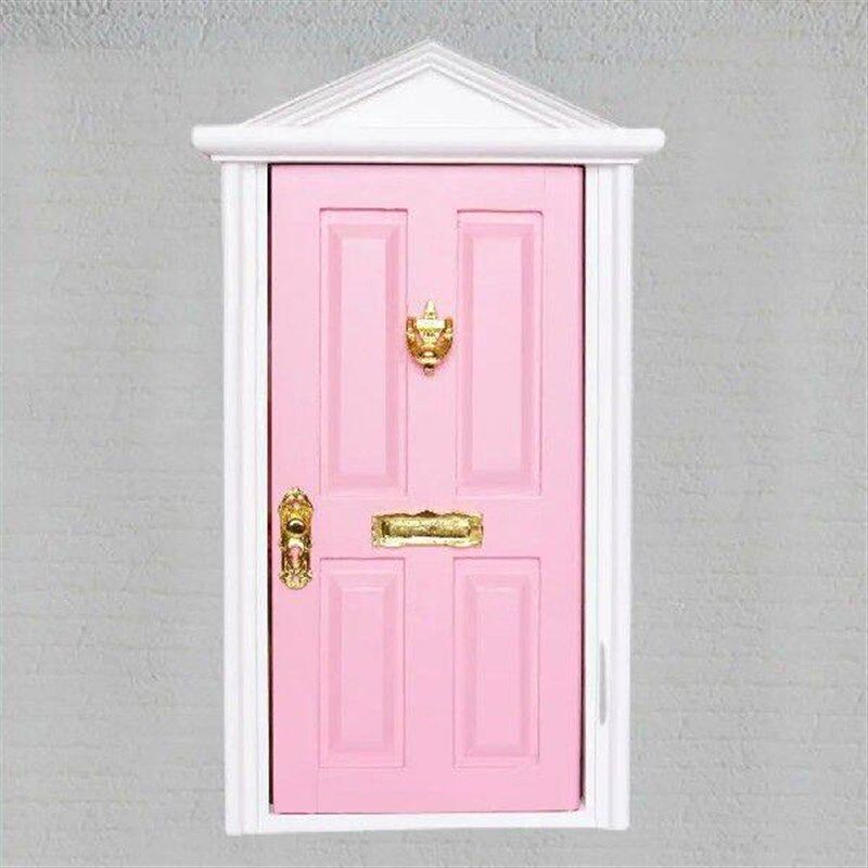 Miniature Wood Elf Door Tooth Fairy Door Mini House