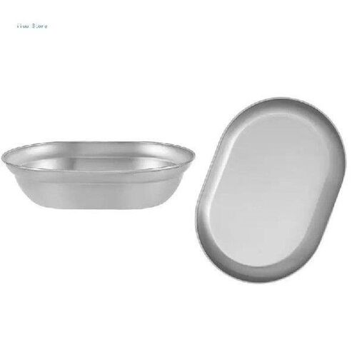 304Stainless Steel Tableware Serving Plate Soup Plate