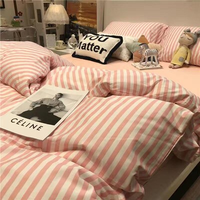 mono color sheet bedsheet bed linen spread cotton bed cover