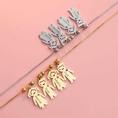 New Valentines Day gift DIY male baby girl baby couple neck