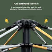 pop tent automatic camping open camp waterproof quick