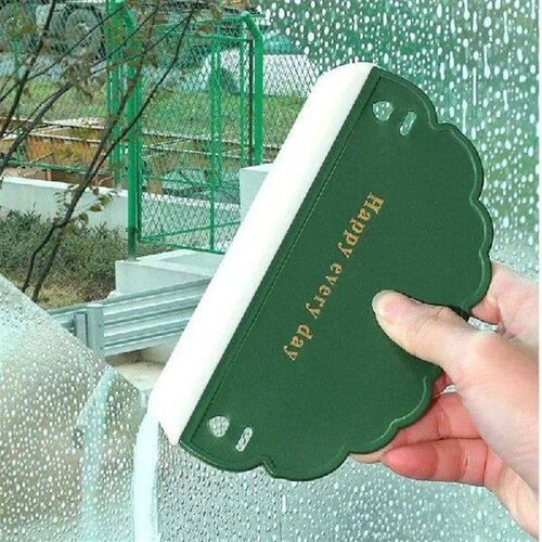 Soft Silicone Glass Wiper Scraper Window Cleaning Brush