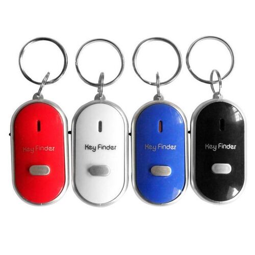 LED Whistle Key Finder Flashing Beeping Sound Control Alarm