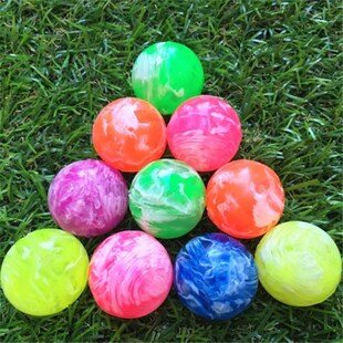 20PCS/lot Rubber 25mm Mini Bouncy Balls Funny Toys High Boun
