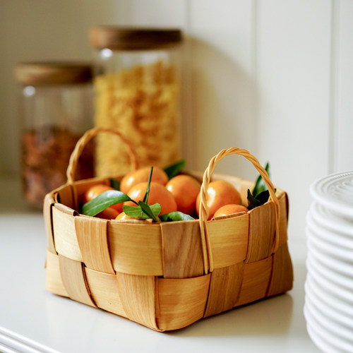 Desktop Storage Basket Fruit Vegetable Basket Bread Basket
