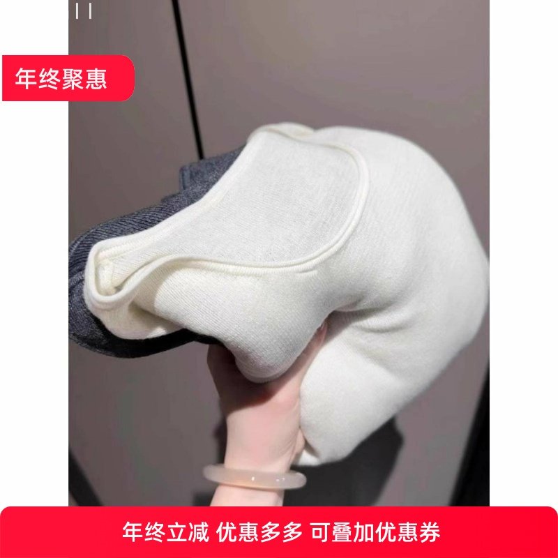 入秋高级感穿搭白色羊毛针织衫女秋冬内搭羊绒毛衣打底衫长袖上衣,女装/女士精品,羊绒衫,淘宝优惠券,粉丝福利购,淘宝优惠卷