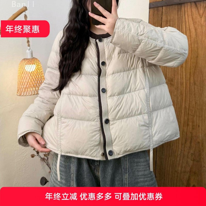 时尚休闲洋气棉服女2025秋冬新款宽松显瘦休闲百搭圆领棉衣外套潮,女装/女士精品,棉衣/棉服,淘宝优惠券,粉丝福利购,淘宝优惠卷