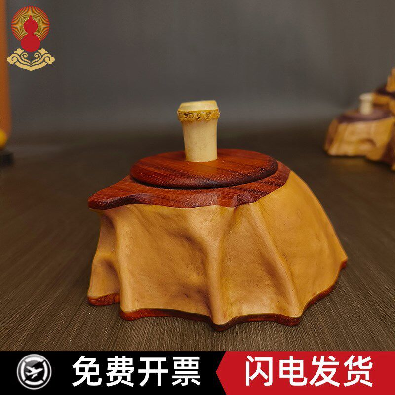 天然葫芦茶叶罐高端收藏款大中小号异形葫芦文玩摆件密封罐茶叶筒