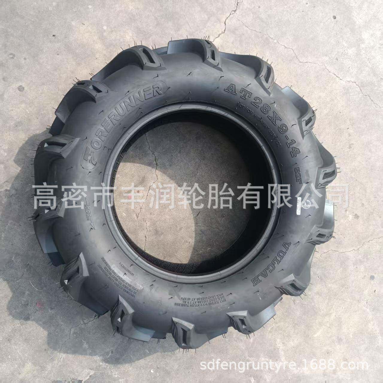 地形越野车沙滩轮胎28x9-14全28x11-1JSS4寸加深加厚防滑真空胎