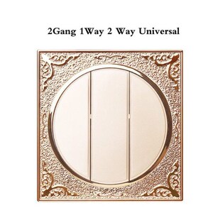 Continental carved 86 wall hotel home power round switch soc