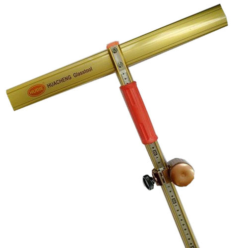 高端工业级高精度手动玻璃t型切割刀大刀轮滚轮式瓷砖专用T型推刀