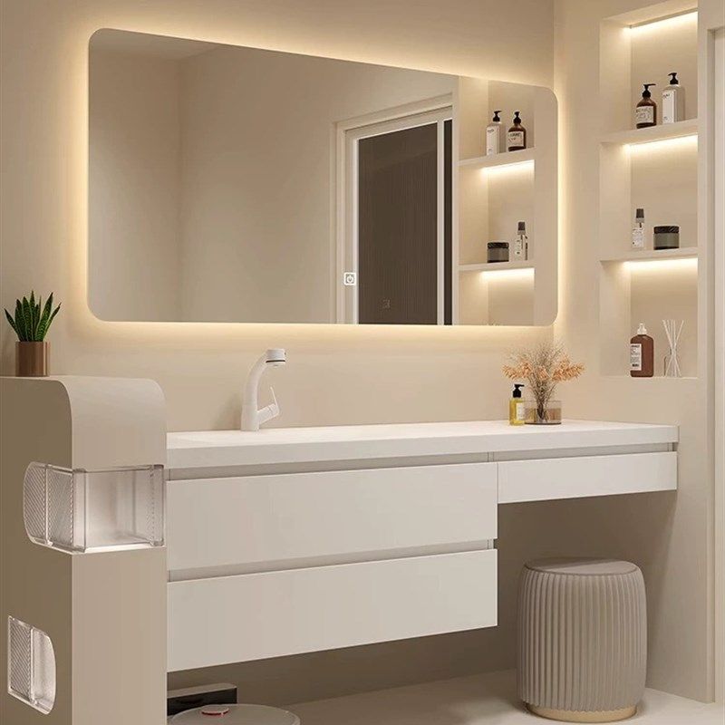 杜丽家可丽耐一体盆浴室柜无缝陶瓷卫生间梳妆洗手洗脸洗漱台,家装主材,浴室柜组合,淘宝优惠券,粉丝福利购,淘宝优惠卷