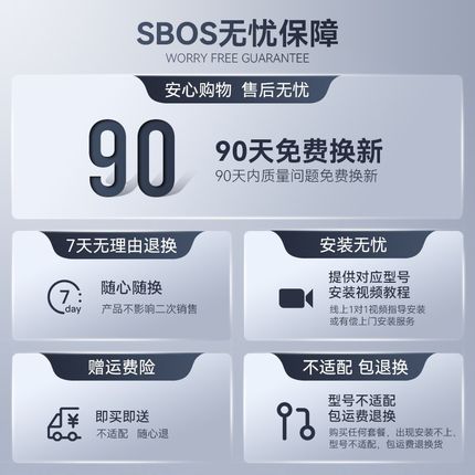 SBOS适用沁园净水器滤芯QR-RO-0/B/C/RF-5C/2/QJ-UL-302