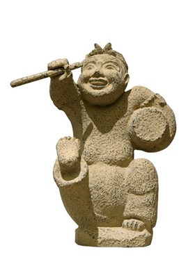 仿古董文物家居多宝阁装饰品工艺品书房文化博古架人物酒柜架摆件