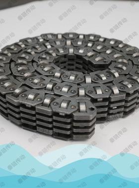 【现货】防锈PSR4/RB4滚珠式无极变速链条62节变速箱长度可调