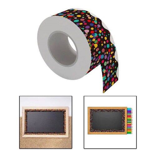 Bulletin Board Borders Rolled Border 20M Stickers with