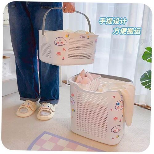 storage basket waterproof large laundry hamper bag container