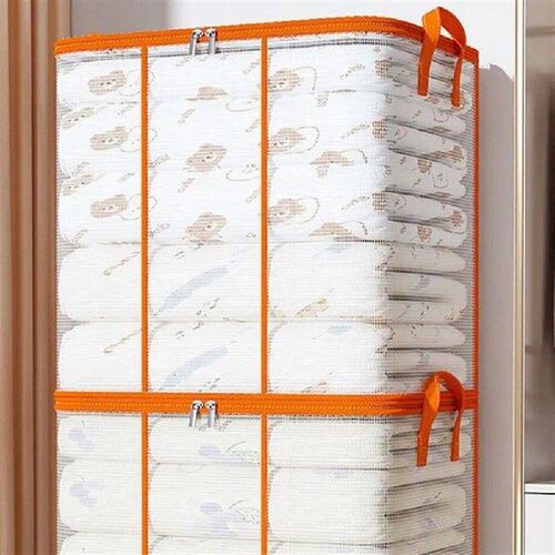 Large Capacity Foldable Storage Bag Transparent Waterproof